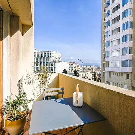 Charming T3 Of 60 M2 With Balcony In 公寓